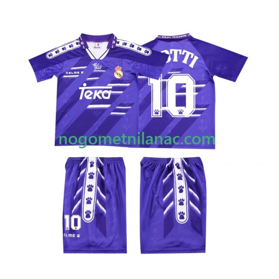 Dres Real Madrid TOTTI 10 1996 Retro Gostujući 1994 Kratkih Rukava - Dječji