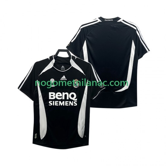 Dres Real Madrid 2007 Retro Treći 2006 Kratkih Rukava - Muški