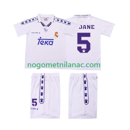 Dres Real Madrid ZIDANE 5 1996 Retro Domaći 1994 Kratkih Rukava - Dječji