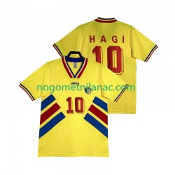 Dres Rumunjska Hagi 10 Retro Domaći 1994 Kratkih Rukava - Muški Dres Rumunjska Hagi 10 Retro Domaći 1994 Kratkih Rukava - Muški