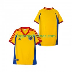 Dres Rumunjska 2000 Retro Domaći Kratkih Rukava - Muški Dres Rumunjska 2000 Retro Domaći Kratkih Rukava - Muški