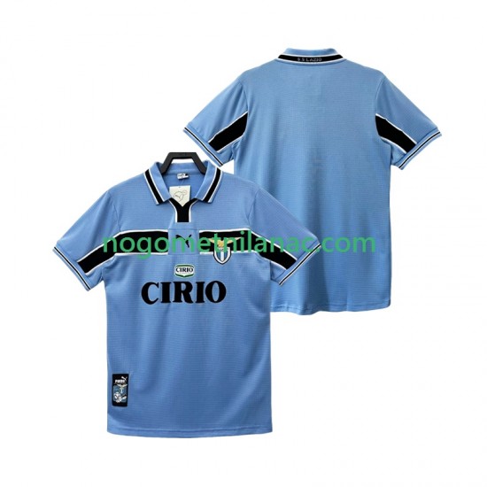 Dres SS Lazio Retro Domaći 1998 1999 Kratkih Rukava - Muški