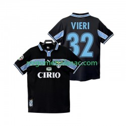 Dres SS Lazio VIERI 32 Retro Gostujući 1998 1999 Kratkih Rukava - Muški