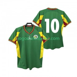 Dres Senegal 10 Retro Gostujući 2002 Kratkih Rukava - Muški