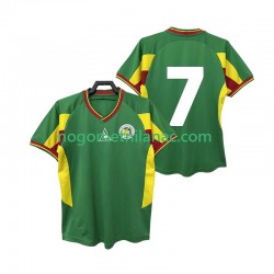 Dres Senegal 7 Retro Gostujući 2002 Kratkih Rukava - Muški