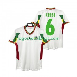 Dres Senegal CISSE 6 Retro Domaći 2002 Kratkih Rukava - Muški