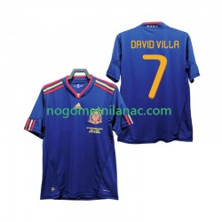 Dres Španjolska DAVID VILLA 7 Retro Gostujući 2010 Kratkih Rukava - Muški Dres Španjolska DAVID VILLA 7 Retro Gostujući 2010 Kratkih Rukava - Muški