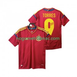 Dres Španjolska TORRES 9 2012 Retro Domaći Kratkih Rukava - Muški Dres Španjolska TORRES 9 2012 Retro Domaći Kratkih Rukava - Muški