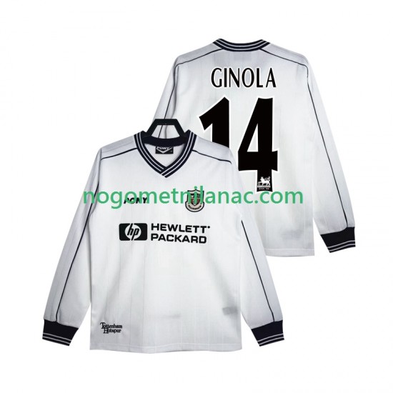 Dres Tottenham Hotspur GINOLA 14 1997 Retro Domaći 1999 Dugim Rukavima - Muški