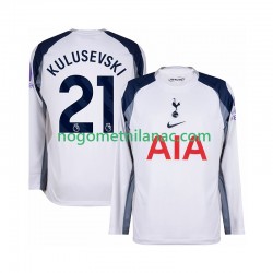 Dres Tottenham Hotspur Kulusevski 21 Domaći 2025-2026 Dugim Rukavima - Muški