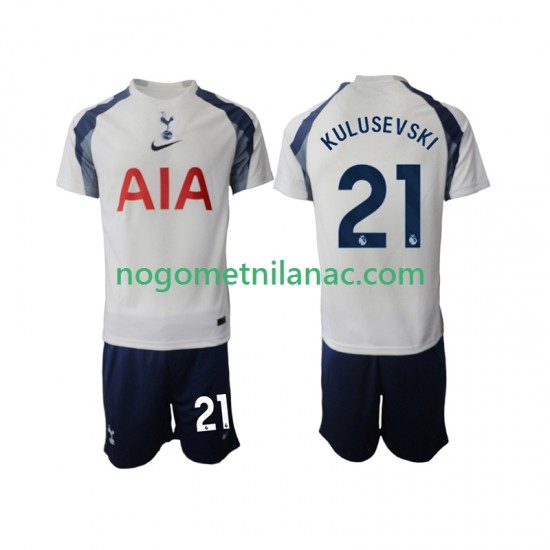 Dres Tottenham Hotspur Kulusevski 21 Domaći 2025-2026 Kratkih Rukava - Dječji