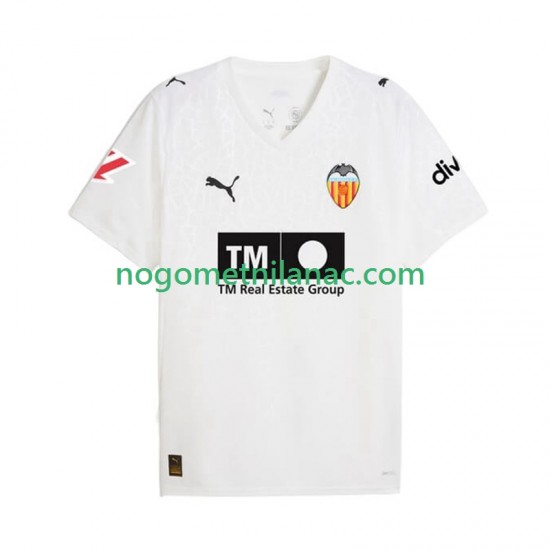 Dres Valencia CF Domaći 2025-2026 Kratkih Rukava - Muški