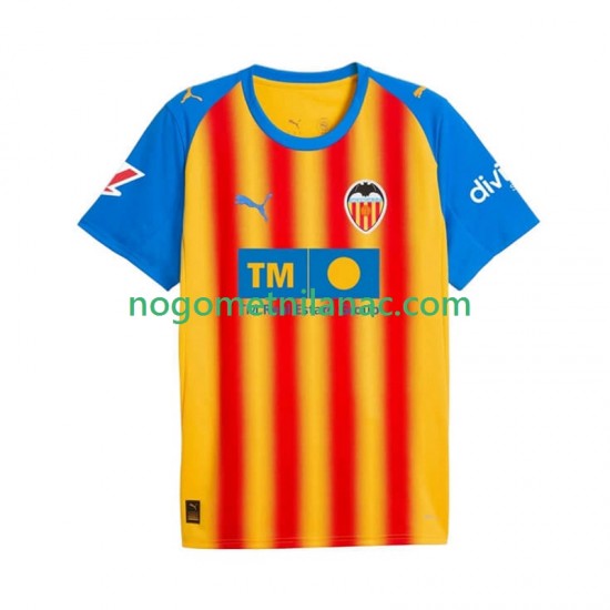 Dres Valencia CF Treći 2025-2026 Kratkih Rukava - Muški