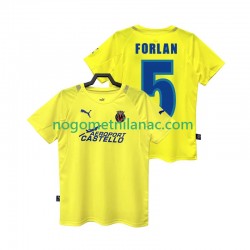 Dres Villarreal CF FORLAN 5 2005 Retro Domaći 2006 Kratkih Rukava - Muški Dres Villarreal CF FORLAN 5 2005 Retro Domaći 2006 Kratkih Rukava - Muški