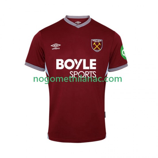 Dres West Ham United Domaći 2025-2026 Kratkih Rukava - Muški