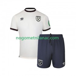 Dres West Ham United Gostujući 2025-2026 Kratkih Rukava - Dječji Dres West Ham United Gostujući 2025-2026 Kratkih Rukava - Dječji
