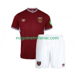 Dres West Ham United Domaći 2025-2026 Kratkih Rukava - Dječji Dres West Ham United Domaći 2025-2026 Kratkih Rukava - Dječji
