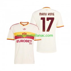 Dres Roma Manu Kone 17 Gostujući 2026-2027 Kratkih Rukava - Muški