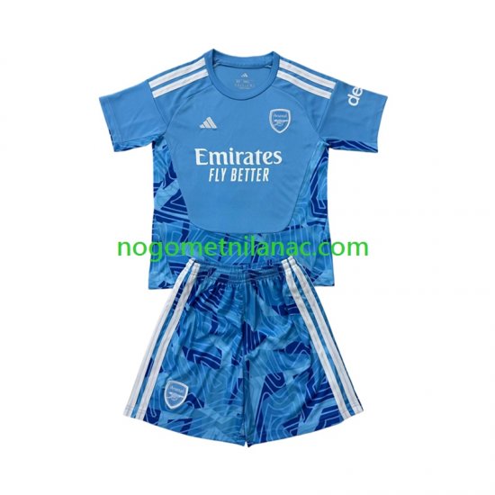 Golmanski Dres - Dres Arsenal Četvrti 2026-2027 Kratkih Rukava - Dječji