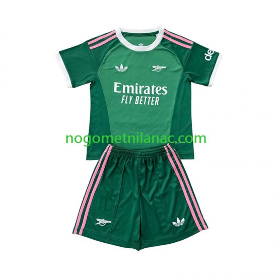Golmanski Dres - Dres Arsenal Treći 2026-2027 Kratkih Rukava - Dječji
