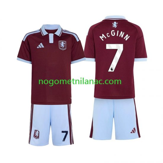 Dres Aston Villa John McGinn 7 Domaći 2026-2027 Kratkih Rukava - Dječji