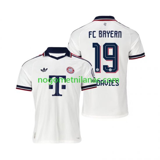 Dres FC Bayern München Alphonso Davies 19 Gostujući 2026-2027 Kratkih Rukava - Muški