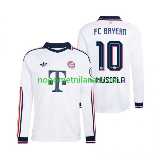Dres FC Bayern München Jamal Musiala 10 Gostujući 2026-2027 Dugim Rukavima - Muški
