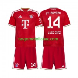Dres FC Bayern München Luis Diaz 14 Domaći 2026-2027 Kratkih Rukava - Dječji Dres FC Bayern München Luis Diaz 14 Domaći 2026-2027 Kratkih Rukava - Dječji
