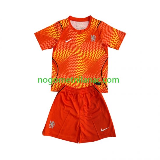 Golmanski Dres - Dres Chelsea Gostujući 2026-2027 Kratkih Rukava - Dječji