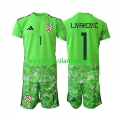 Golmanski Dres - Dres Hrvatska Dominik Livakovic 25 Domaći 2026-2027 Kratkih Rukava - Dječji Golmanski Dres - Dres Hrvatska Dominik Livakovic 25 Domaći 2026-2027 Kratkih Rukava - Dječji