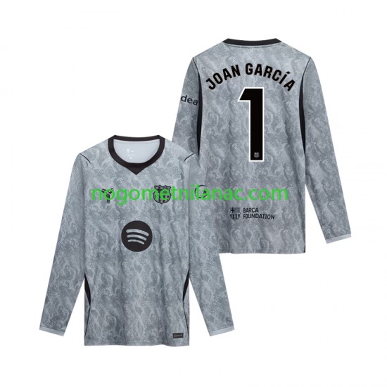Golmanski Dres - Dres FC Barcelona Joan Garcia 1 Gostujući 2026-2027 Dugim Rukavima - Muški