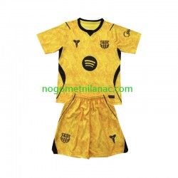 Golmanski Dres - Dres FC Barcelona Četvrti 2026-2027 Kratkih Rukava - Dječji