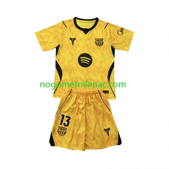 Golmanski Dres - Dres FC Barcelona Wojciech Szczesny 13 Četvrti 2026-2027 Kratkih Rukava - Dječji
