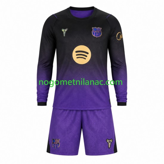 Dres FC Barcelona Gostujući 2026-2027 Dugim Rukavima - Dječji