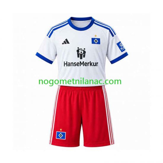 Dres Hamburger SV Domaći 2026-2027 Kratkih Rukava - Dječji