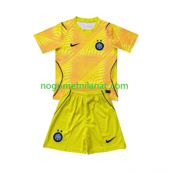 Golmanski Dres - Dres Inter Milan Domaći 2026-2027 Kratkih Rukava - Dječji