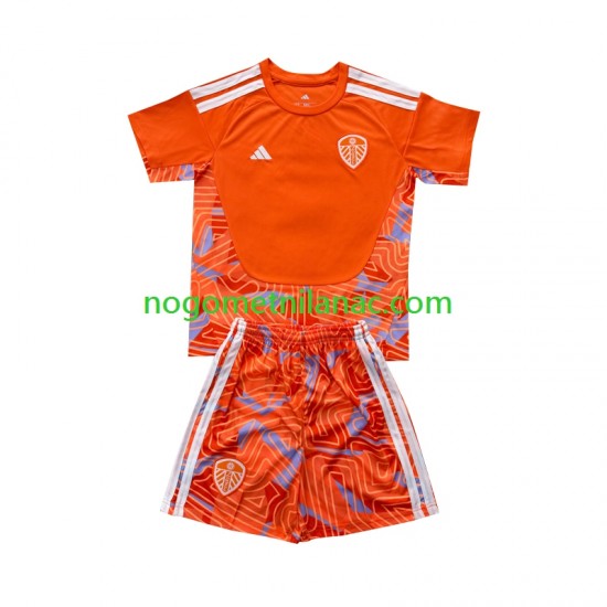 Golmanski Dres - Dres Leeds United Četvrti 2026-2027 Kratkih Rukava - Dječji