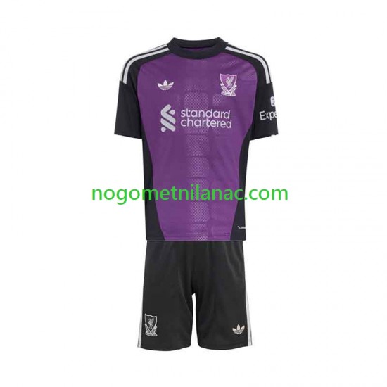 Golmanski Dres - Dres Liverpool Gostujući 2026-2027 Kratkih Rukava - Dječji