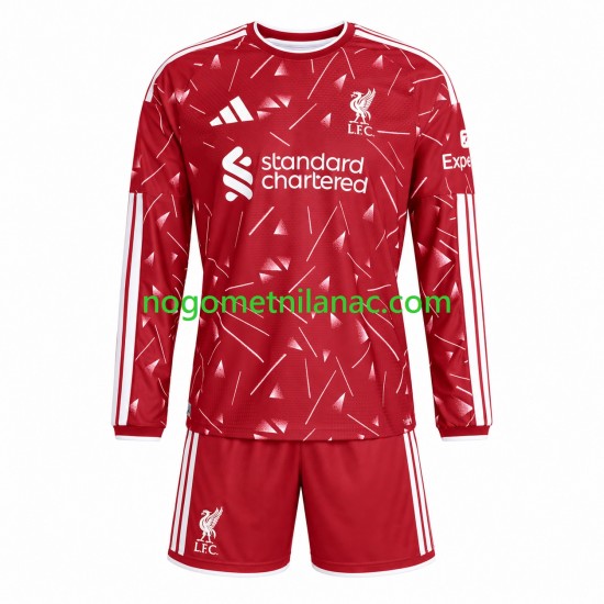 Dres Liverpool Domaći 2026-2027 Dugim Rukavima - Dječji