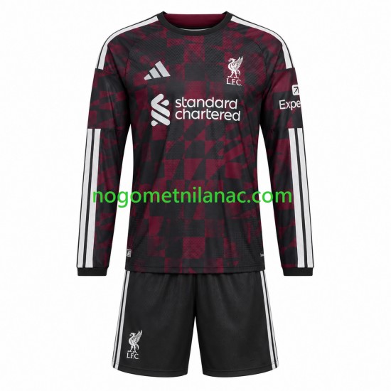 Dres Liverpool Treći 2026-2027 Dugim Rukavima - Dječji