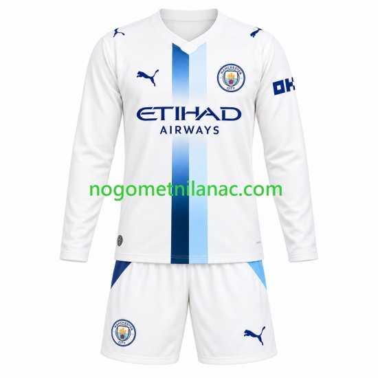 Dres Manchester City Treći 2026-2027 Dugim Rukavima - Dječji