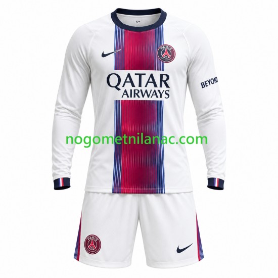 Dres Paris Saint-Germain Gostujući 2026-2027 Dugim Rukavima - Dječji
