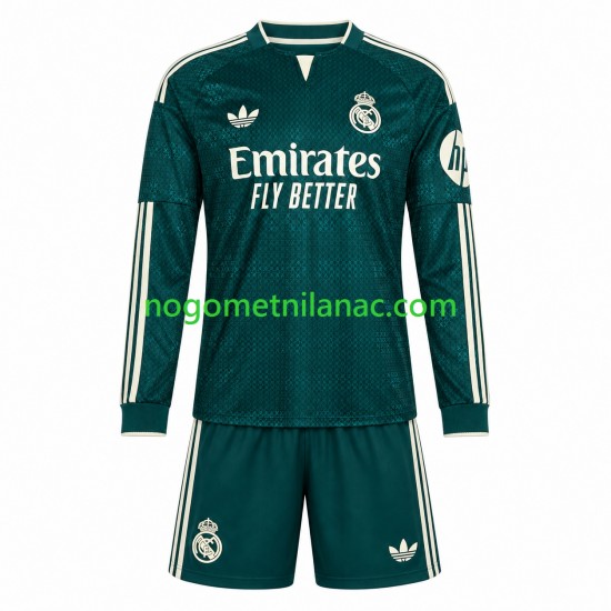 Dres Real Madrid Gostujući 2026-2027 Dugim Rukavima - Dječji