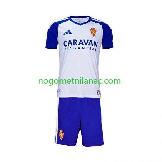 Dres Real Zaragoza Domaći 2026-2027 Kratkih Rukava - Dječji