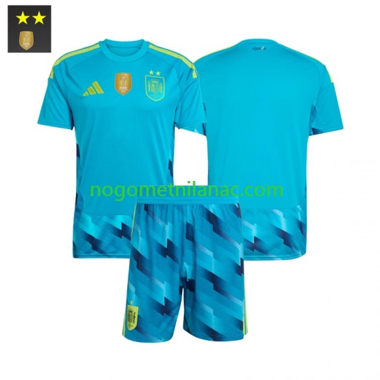 Golmanski Dres - Dres Španjolska Domaći 2026-2027 Kratkih Rukava - Dječji
