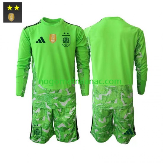 Golmanski Dres - Dres Španjolska Treći 2026-2027 Dugim Rukavima - Dječji