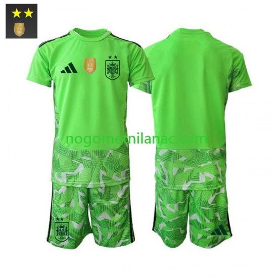Golmanski Dres - Dres Španjolska Treći 2026-2027 Kratkih Rukava - Dječji