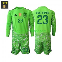 Golmanski Dres - Dres Španjolska Unai Simon 23 Treći 2026-2027 Dugim Rukavima - Dječji