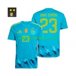 Golmanski Dres - Dres Španjolska Unai Simon 23 Domaći 2026-2027 Kratkih Rukava - Muški