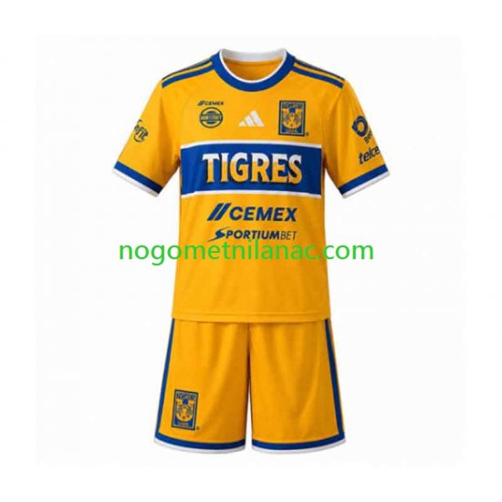 Dres Tigres UANL Domaći 2026-2027 Kratkih Rukava - Dječji